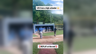 Follow for more baseball! #baseball #homerun #highschoolbaseball