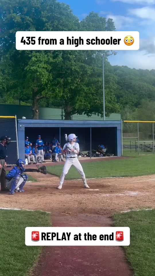 Follow for more baseball! #baseball #homerun #highschoolbaseball