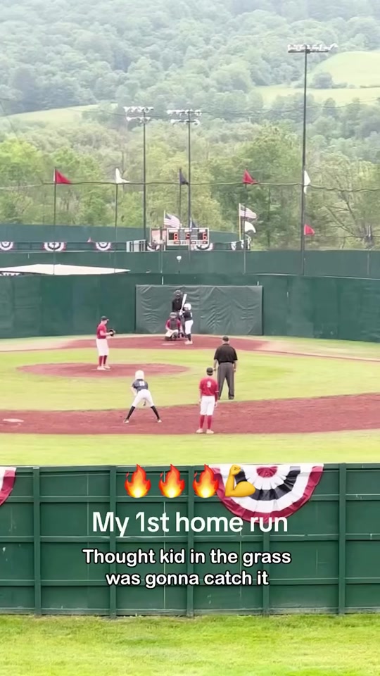 Check out my mans in the grass #fyp #baseball #homerun #homer #boxer