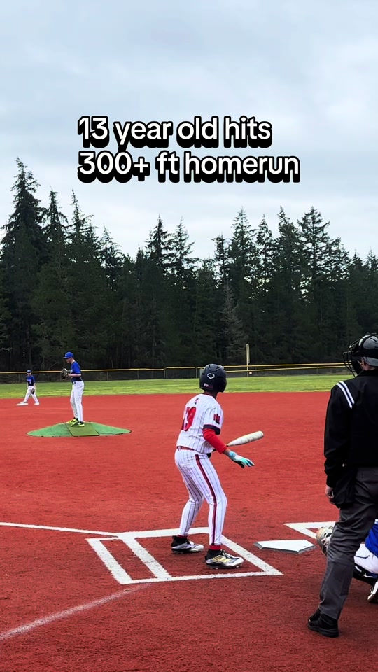 13 year old hits 300+ ft homerun in @Perfect Game tournament. #homeru...