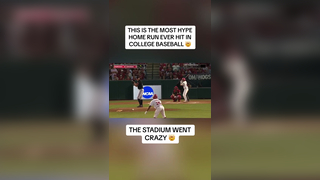 This was crazy #collegebaseball #ncaabaseball #youthprospects #base...