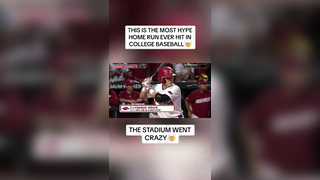 This was crazy #collegebaseball #ncaabaseball #youthprospects #base...