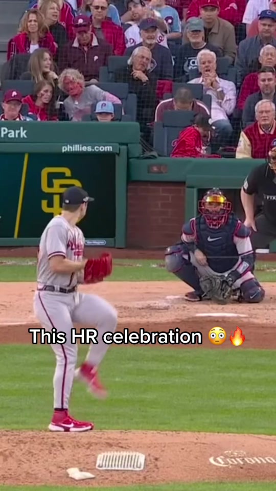 This was tough from Rhys Hoskins #mlb #baseball #philadelphia #home...