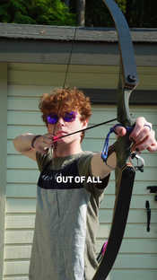 Mandarin Duck Black Hunter #archery #archer #recurvearchery #recur...