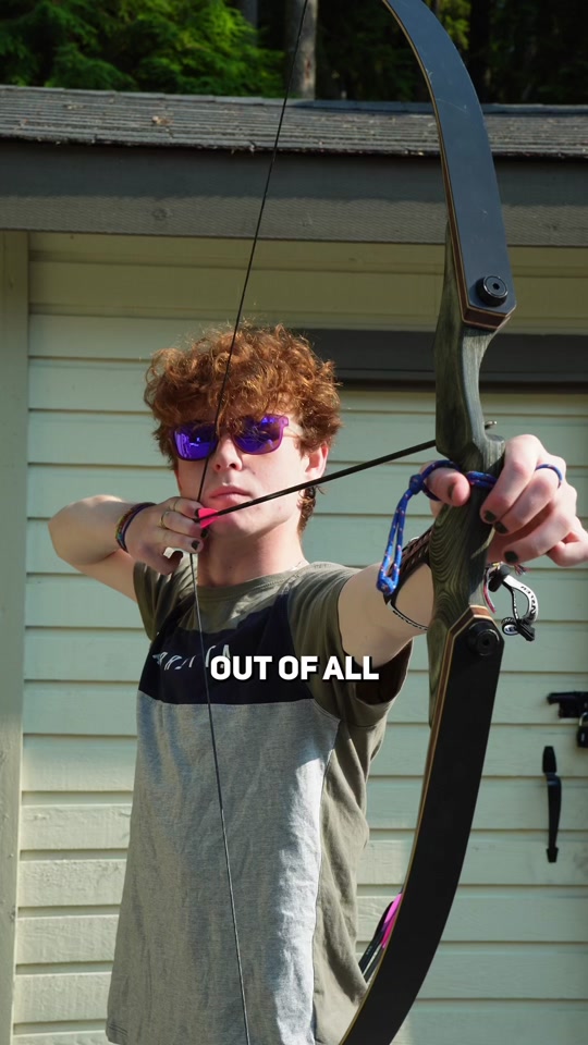 Mandarin Duck Black Hunter #archery #archer #recurvearchery #recur...