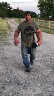 Jeff dabe is a unit Cred: @Jeff Dabe MN Armwrestler #gym #fitness #...