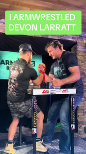 Armwrestling with @Devon Larratt #armwrestling #armwrestlingtraining ...