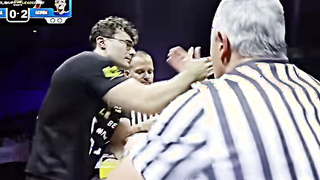 akimbo vs samushia #armwrestler #armfighting #eatvswest #armwrestlin...