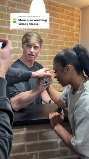 Replying to @Jo Sorry Deven #armwrestling