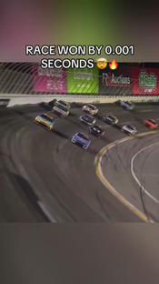 Which car yall think won? #nascar #sports #racing #nascartiktok