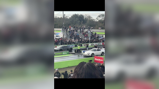 *closed course* #supra #vs #audir8 #dragstrip #thatracingchannel #car...