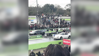 *closed course* #supra #vs #audir8 #dragstrip #thatracingchannel #car...