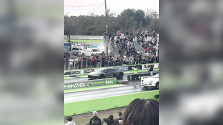 *closed course* #supra #vs #audir8 #dragstrip #thatracingchannel #car...
