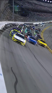 Big trouble in Turn 1! #NASCAR #Daytona #Racing
