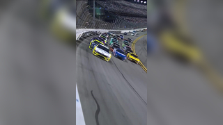 Big trouble in Turn 1! #NASCAR #Daytona #Racing