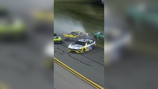 Big trouble in Turn 1! #NASCAR #Daytona #Racing
