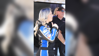 Got that checkered flag this weekend #racing #femaleracer #latemodel...