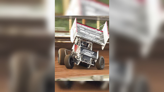 Sideways. #worldofoutlaws #worldofoutlawsprintcars #dirttrackracing #...