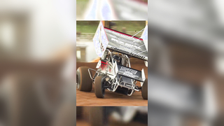 Sideways. #worldofoutlaws #worldofoutlawsprintcars #dirttrackracing #...