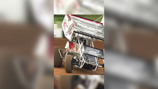 Sideways. #worldofoutlaws #worldofoutlawsprintcars #dirttrackracing #...