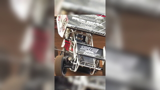 Sideways. #worldofoutlaws #worldofoutlawsprintcars #dirttrackracing #...