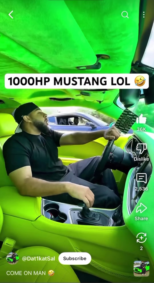 SRTHellcat gets beat ‼ By 1000+Hp Mustang 10speed #viral #fyp #fun...