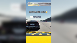 Bro went flying!!! #nascar25 #nascaronline #omg #nascarcrash #fyp