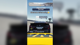 Bro went flying!!! #nascar25 #nascaronline #omg #nascarcrash #fyp