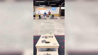 Nasty round @aclprotreyhunt #fyp #cornhole