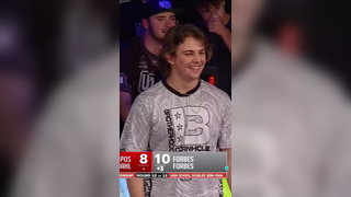 Kid went out with a BANG! #cornhole #professionalcornhole #cornhole...