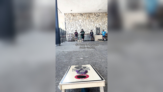 Bro is too good, he saved the clip for me #brotherhoodcornhole #co...