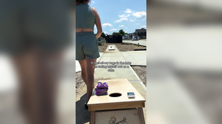 Im still going on that date and my @BG Cornhole bags are coming with ...
