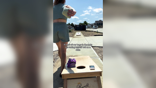 Im still going on that date and my @BG Cornhole bags are coming with ...