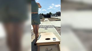 Im still going on that date and my @BG Cornhole bags are coming with ...