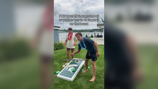 #cornhole