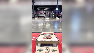 Sometimes you just need a little extra push @lukejbryant #cornhole #r...