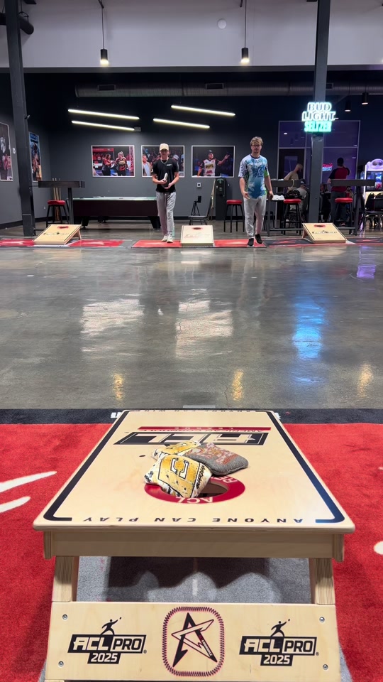 Sometimes you just need a little extra push @lukejbryant #cornhole #r...