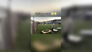 Not on mega cornhole board (adrianmcollins/IG) #cornhole #backyard...