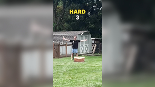 HOW MANY ATTEMPTS WILL THIS TAKE!? #cornhole #trickshot #highlandbros...