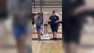 Why shoot it, when you can roll it. #fyp #foryou #cornhole #bags #tre...