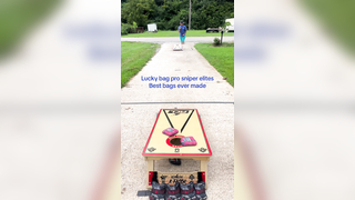 #americancornhholeleague #4bagger #throwlucky #cornhole