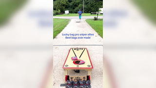 #americancornhholeleague #4bagger #throwlucky #cornhole