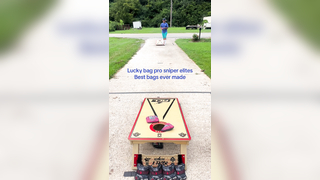 #americancornhholeleague #4bagger #throwlucky #cornhole