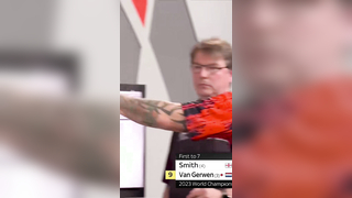 THE GREATEST LEG OF ALL TIME! #ninedarter #darts #MvG #Smith
