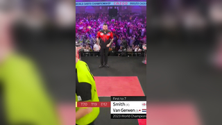 THE GREATEST LEG OF ALL TIME! #ninedarter #darts #MvG #Smith