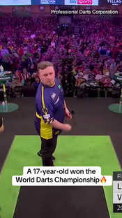 Luke ‘The Nuke’ Littler beat 35-year-old, 3x world champion Michael v...