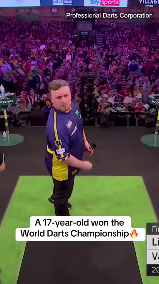 Luke ‘The Nuke’ Littler beat 35-year-old, 3x world champion Michael v...