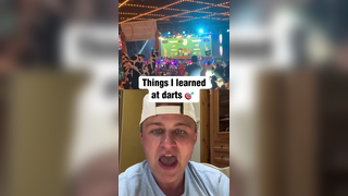 DARTS IS ABSOLUTELY ELECTRIC Do NOT make fun of something until you...