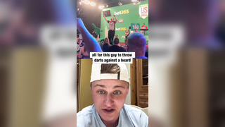 DARTS IS ABSOLUTELY ELECTRIC Do NOT make fun of something until you...