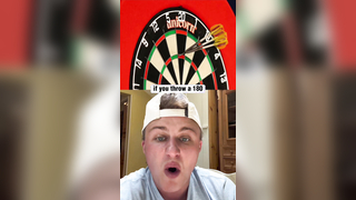 DARTS IS ABSOLUTELY ELECTRIC Do NOT make fun of something until you...